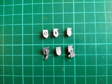 6 Space Marine Primaris Bladeguard Veteran Tilt Shields (bits)