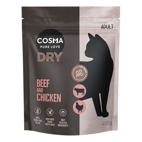 400g beef chicken cosma dry - beef, &