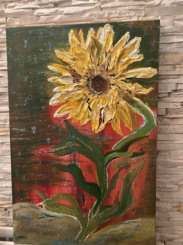 Original textured impasto - textured,