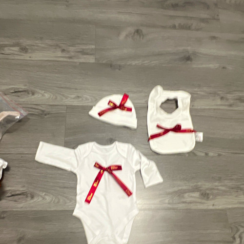 Newborn white 3pc - newborn, set