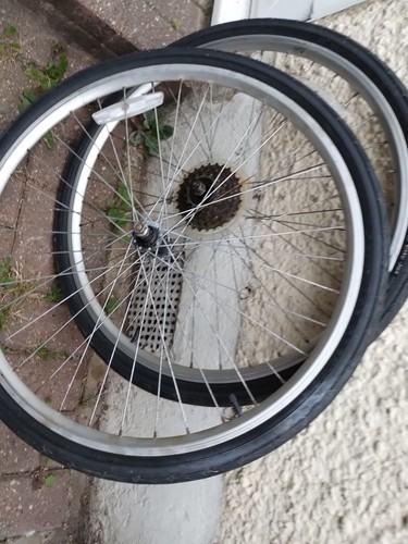 Bike wheels set - bike,
