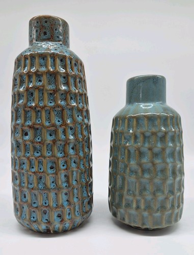 Reno reactive glaze vase set - reno,