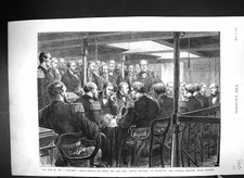 Old 1875 Court Martial Flag