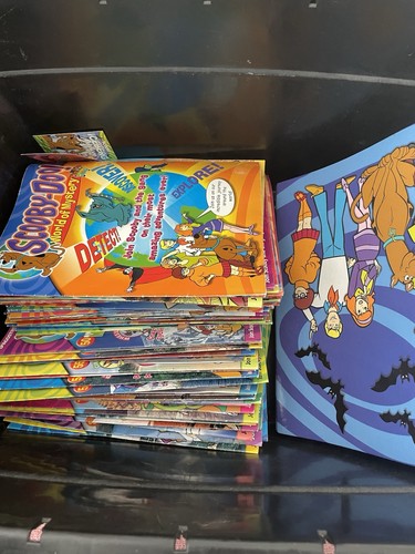 Scooby doo magazine - magazine, cards