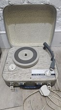 Alba Model 209 Record Player Vintage Portable Turntable