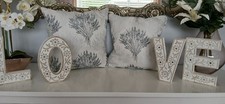 Cushion Cover- Emmer  - Grey & White. 16”, 45cm