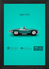 Jaguar XKSS Framed Wall Art
