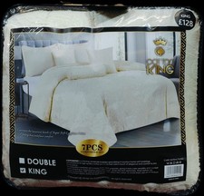 Cotton King 7 Piece Jacquard