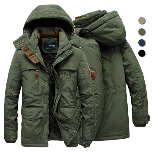 Men winter hooded - men's,