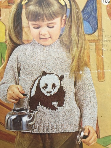 Vintage baby knitting - vintage,