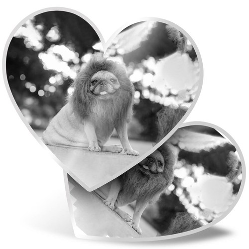 Heart stickers bw - x,