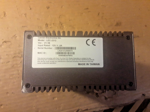 Lanner electronics lec 2312 - electronics, lec-2312