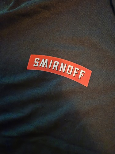 Smirnoff shirt size - smirnoff, l.