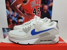 Nike Air Max 90 College Grey Racer Blue Men’s UK 8 EUR 42.5 (DM0029 110)
