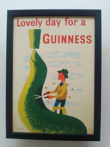 Guinness print lovely day for - print,