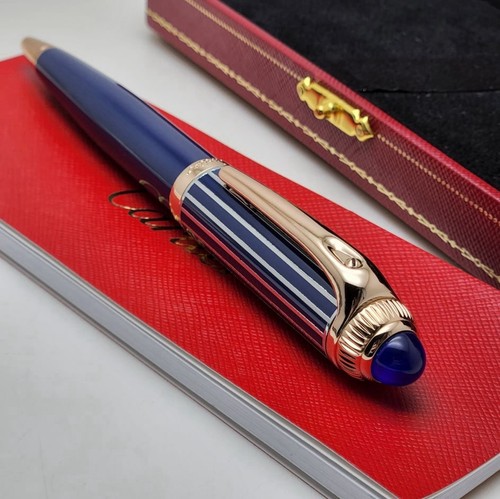 Cartier santos blue lacquer - cartier,