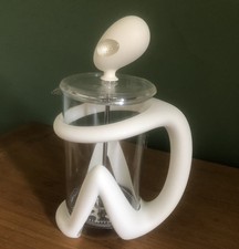 Alessi Alien Inka Coffee Cafetière French Press - White