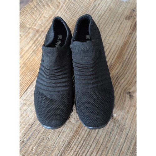 Black hypersoft sneakers - black,