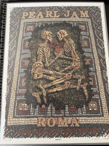 Pearl jam poster - poster, rome