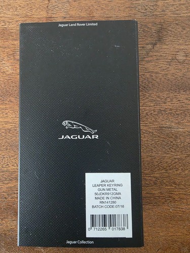 Genuine jaguar leaper - genuine, keyring