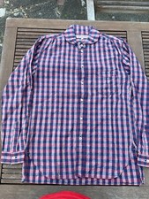Mister Freedom Deadstock French Cotton Linen Shirt Large (S/M) Made In USA 
