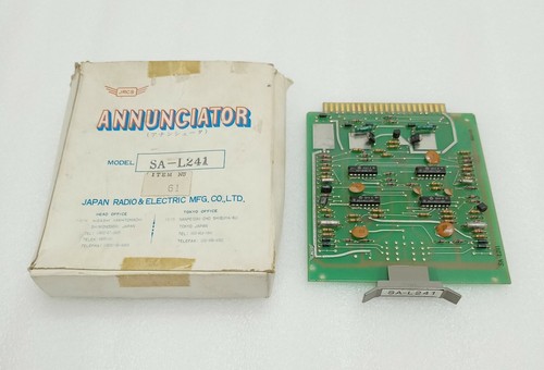 Jrcs l241 annunciator - jrcs,