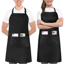 Adjustable bib apron with - adjustable,