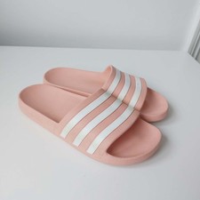 Adidas sliders slippers rose