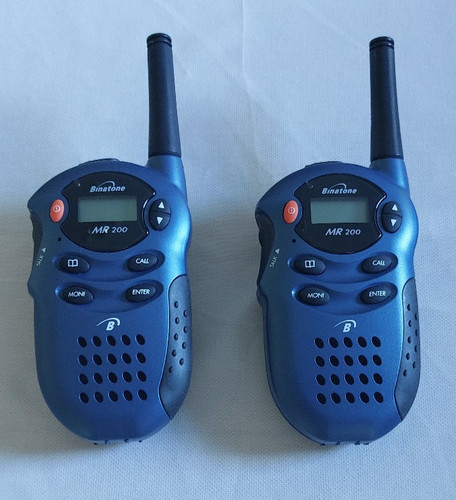 Binatone mr200 walkie talkies - walkie,
