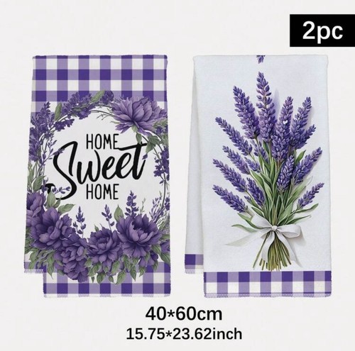 2pcs lavender flowers - lavender,
