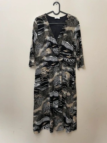 Libra jersey dress - , wrap
