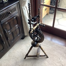 spinning wheels used antique