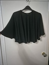 New Look Black Metallic Open