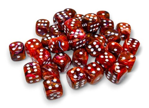 Festive 12mm d6 - festive:,