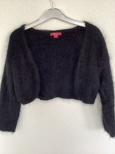 Monsoon. Black Fluffy Bolero