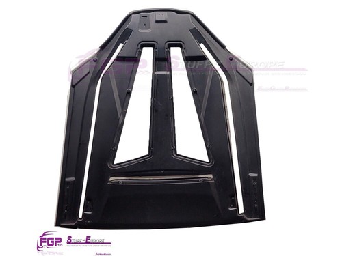 Rear engine lid for