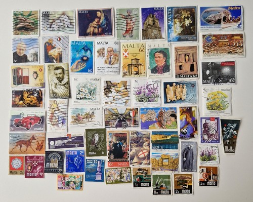 Malta stamps collection 50 - stamps,
