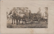 Horse Carts Thresher, Sheridan