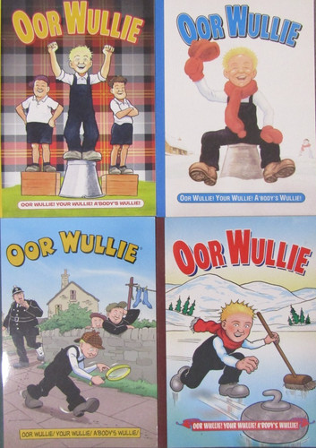 Oor wullie annuals - x,