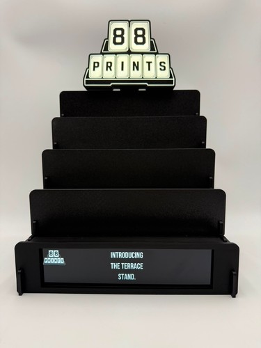 Trading card display stand - card,