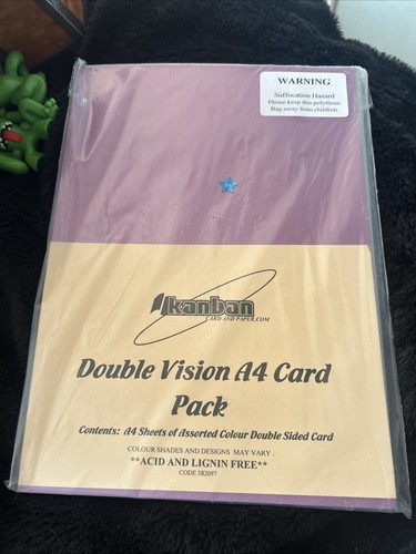 Kanban double vision card - vision,