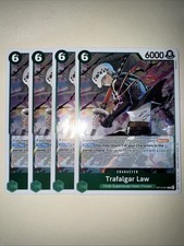 One Piece TCG OP13-031 Trafalgar Law X4 Playset Card Game CCG English