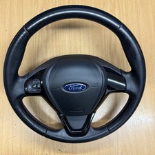 GENUINE 2015 MK7.5 FORD FIESTA ZETEC S RED EDITION - STEERING WHEEL + AIRBAG