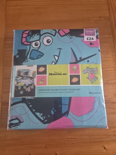 Monsters inc double duvet set - monsters,