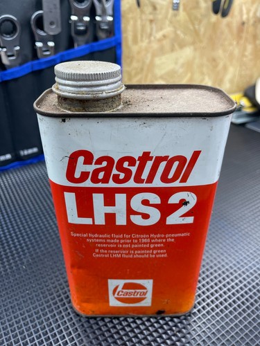 Castrol lhs2 lhs oil tin - castrol, 2