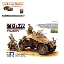 Tamiya 35286 Sd.Kfz.222 Leichter Panzerspahwagen 4x4 Afrika-Korps 1:35 Scale Kit