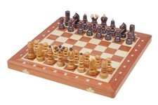 Pearl Large Wooden Chess Set