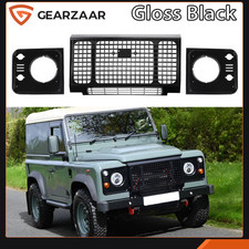 For Land Rover Defender 90 110 Heritage Style Front Grille + Headlamp Surround
