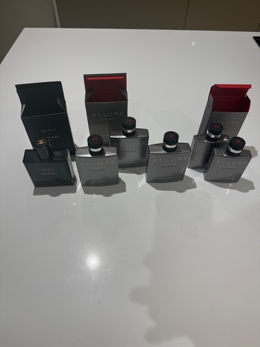 Empty aftershave bottles - empty,