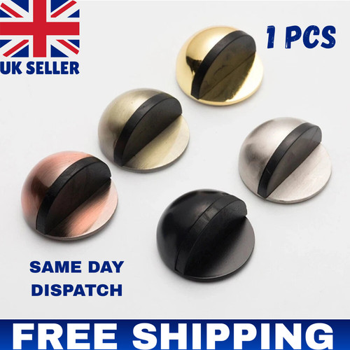 Door stop floor wall - stop, oval